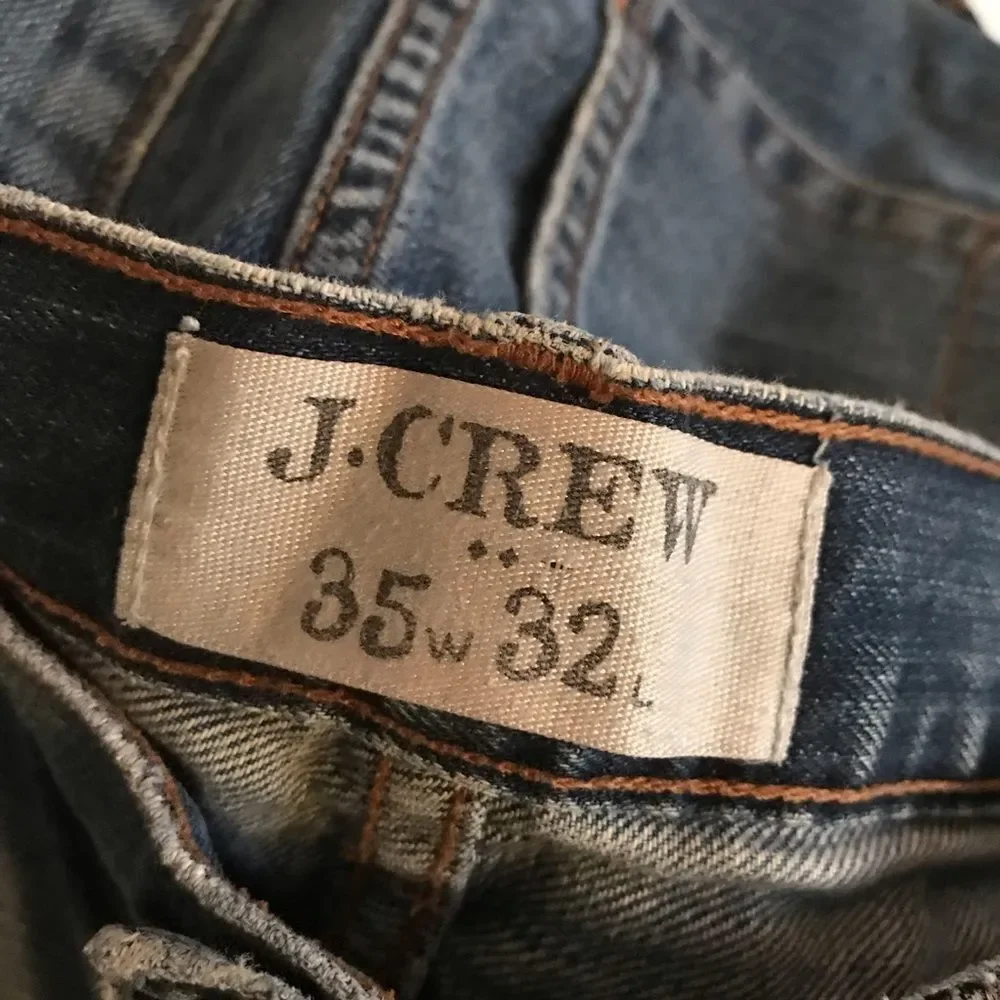 J crew men’s medium wash jeans‎